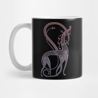 Old Norse Lion and Serpent Urnes Mug